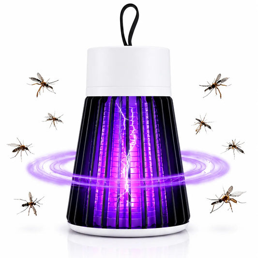 USB Powered Mosquito Killer Lamp with UV Light Electric Insect Trap for Indoor Home Use