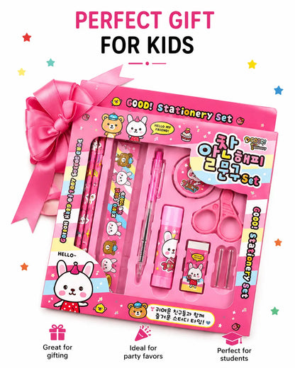 10 PCS Stationery Set Perfect Gift for Kids Students and Birthday Return Gifts