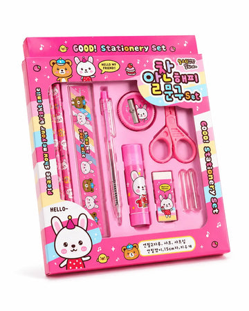 0-Piece Stationery Set for Kids & Students