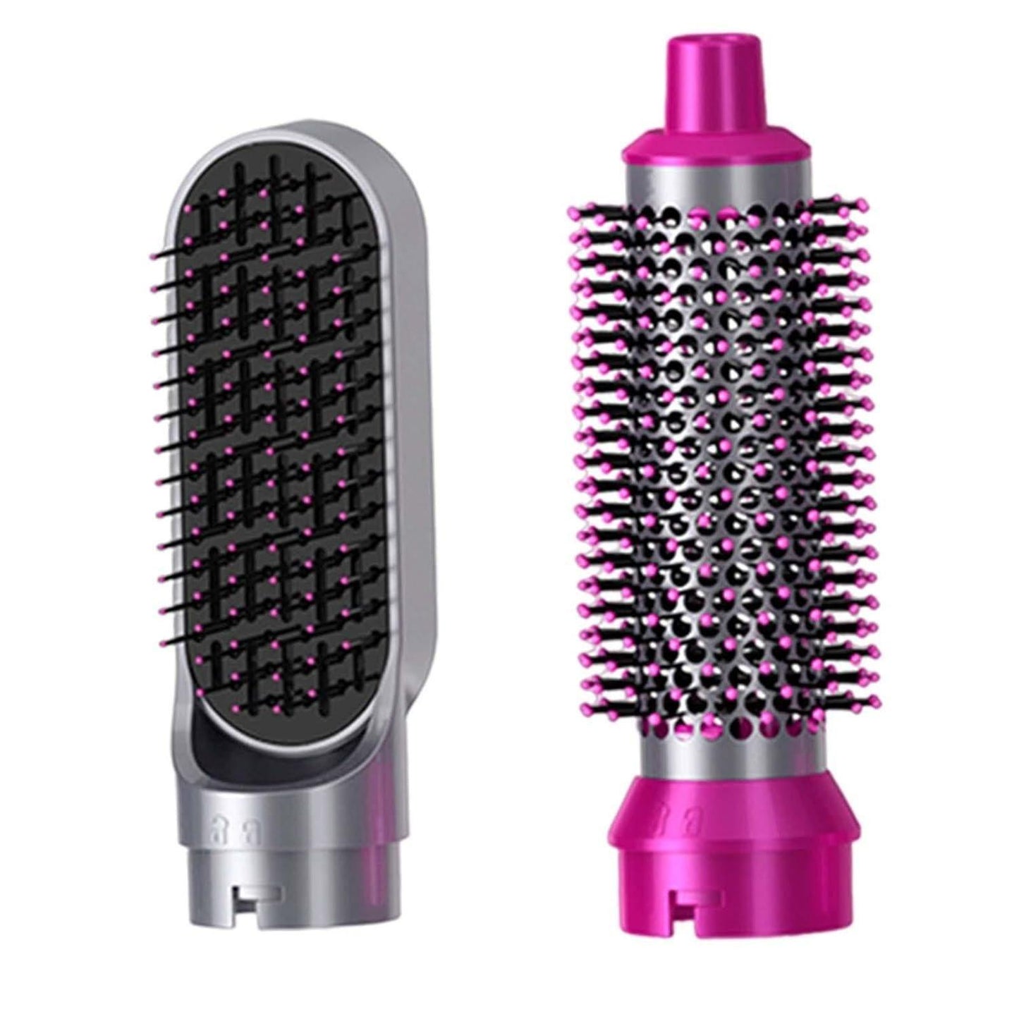 5 In 1 Hot Air Brush Hair Styler – Multi Functional Hair Dryer, Curler & Straightener Comb