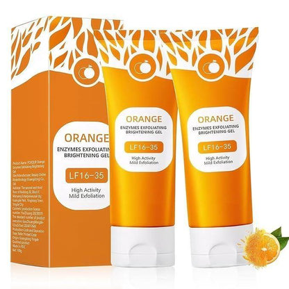 Orange Enzyme Exfoliating Brightening Gel 100g – Deep Cleanse, Glow & Pore Refining for All Skin Types