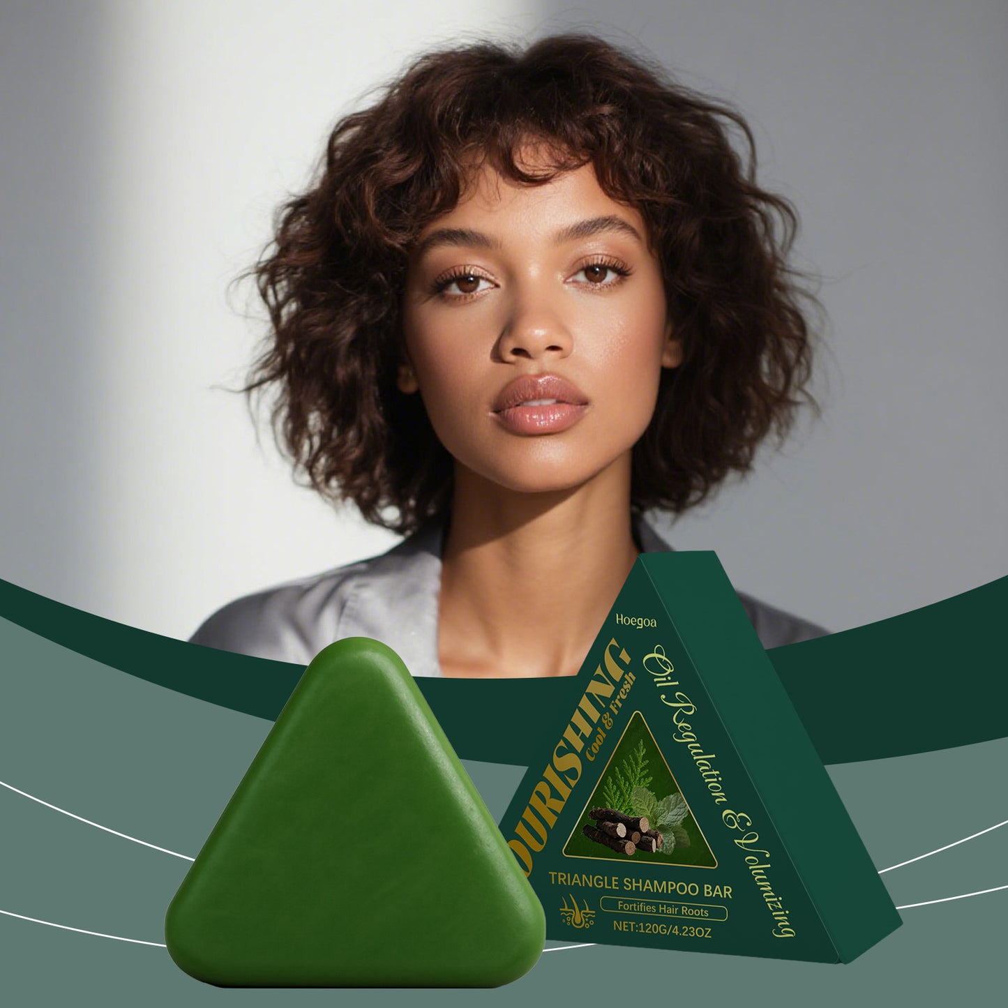 Herbal Hair Growth & Anti Hair Fall Shampoo Bar (120g)