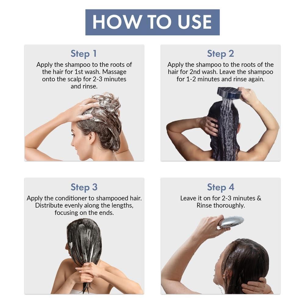 How to apply Rosemary Shampoo for hair thickening ritual