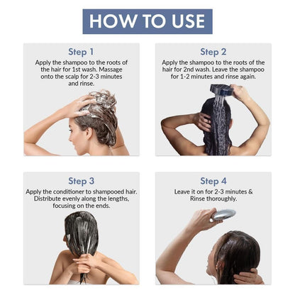 How to apply Rosemary Shampoo for hair thickening ritual