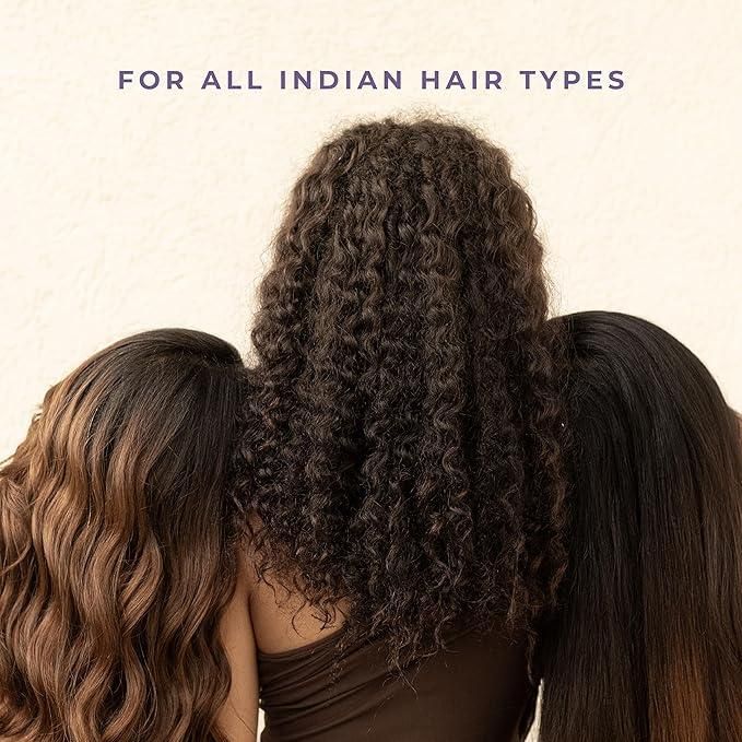 Hair growth results before and after using Biotin Rosemary Shampoo