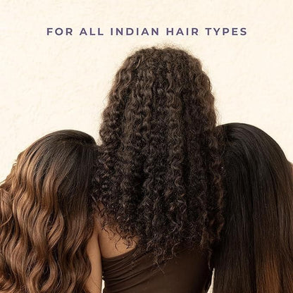 Hair growth results before and after using Biotin Rosemary Shampoo