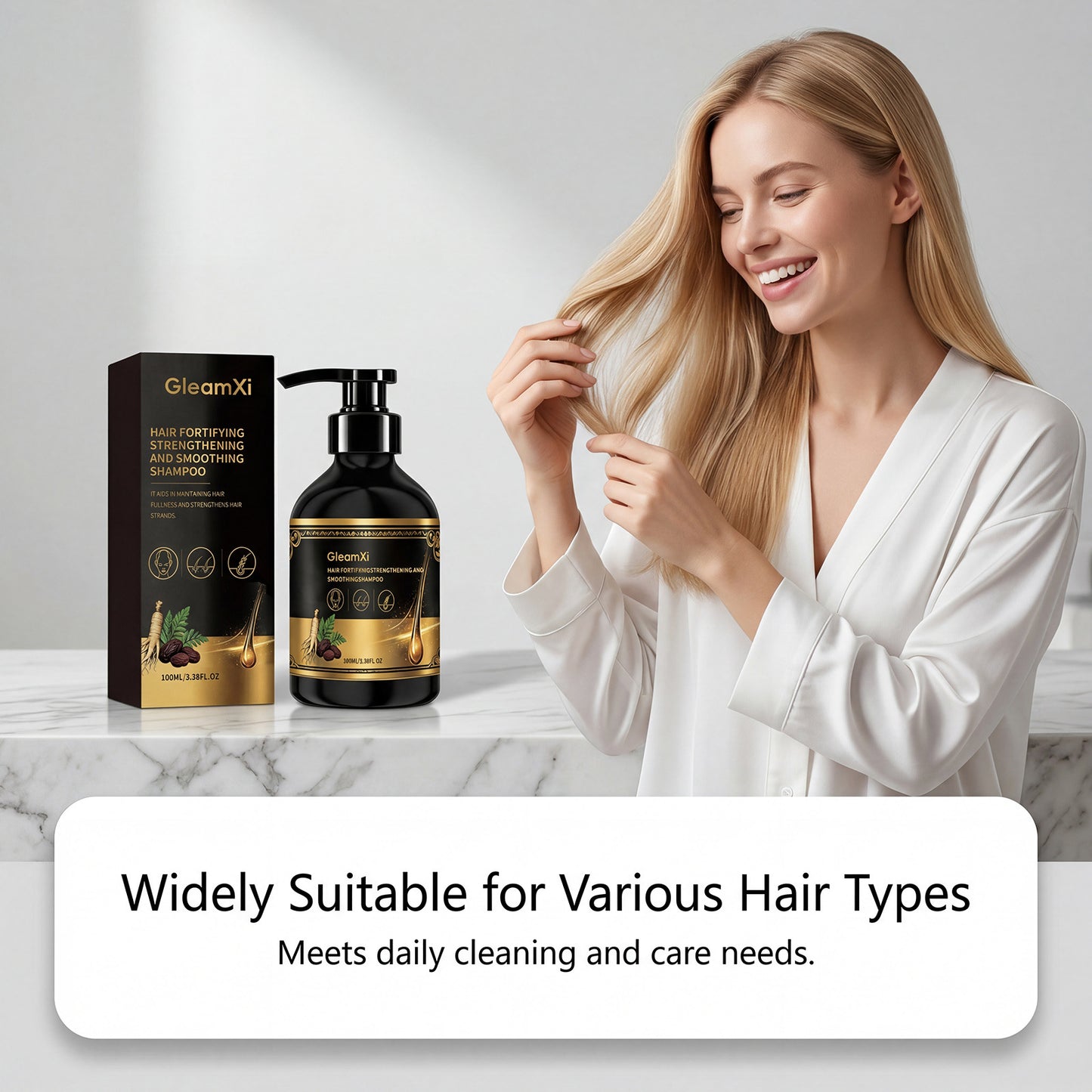 Hair Strengthening & Volumizing Shampoo (100ml)