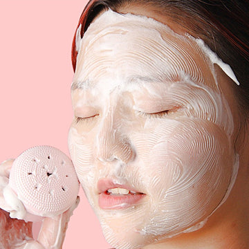 1671 Facial Cleansing Brushes Cute Octopus Shape Silicone Face Scrubber Massager Skincare Tool (1pc)