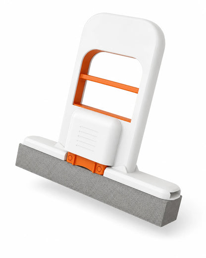 Handheld Mini Sponge Mop with self-squeeze handle and high-absorbent PVA sponge for kitchen, bathroom, glass, countertop, and home cleaning.