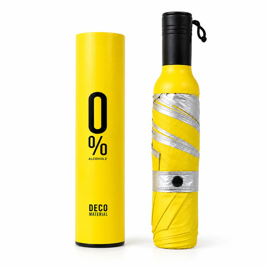 Pocket Folding Travel Umbrella Main Product Image with Bottle Case