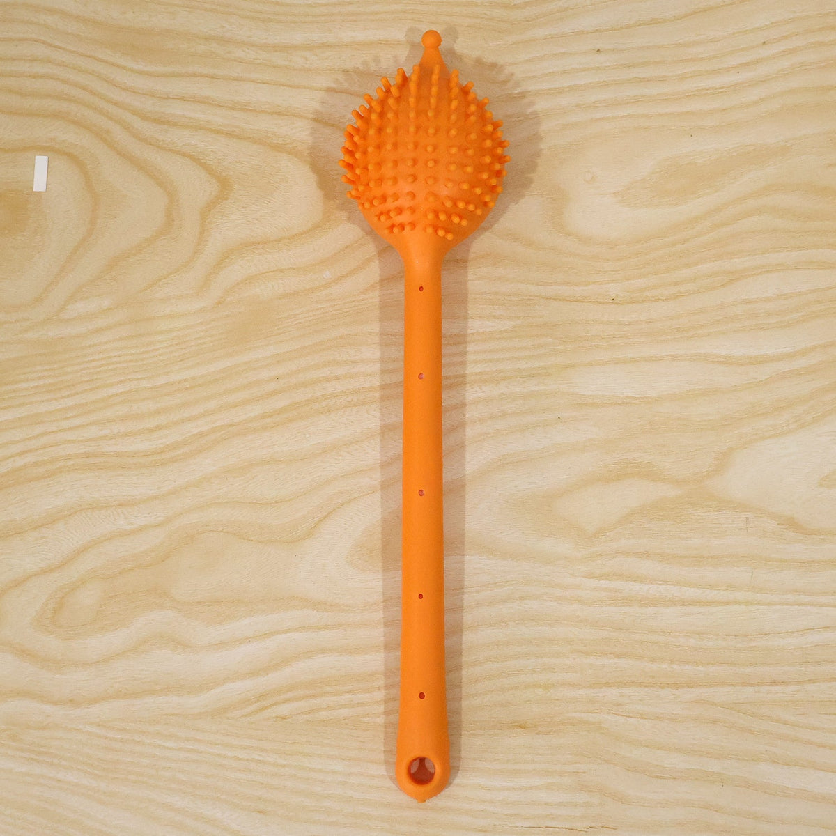 Long Handle Silicone Back Scrubber With Soap Dispenser (1 Pc 31 X 6 Cm)