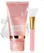 Medicube Collagen Night Wrapping Mask with applicator brush