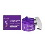 Keratin Purple Hair Care Mask with Collagen & Vitamin E - Image 2