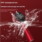 Electric Massage Comb Home Scalp Drain Comb Red Light Anti-slip Hair Care Multi-functional Massage Comb - Image 6